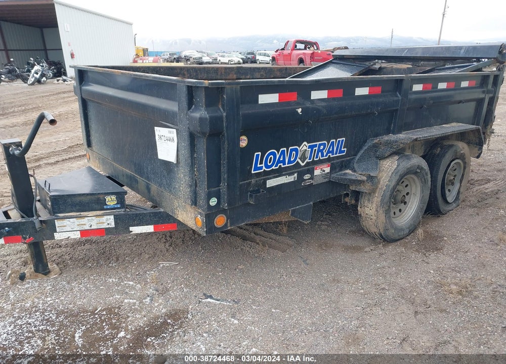 2015 LOAD TRAIL UTLILITY TRAILER VIN: 4ZEDT1225F1084201