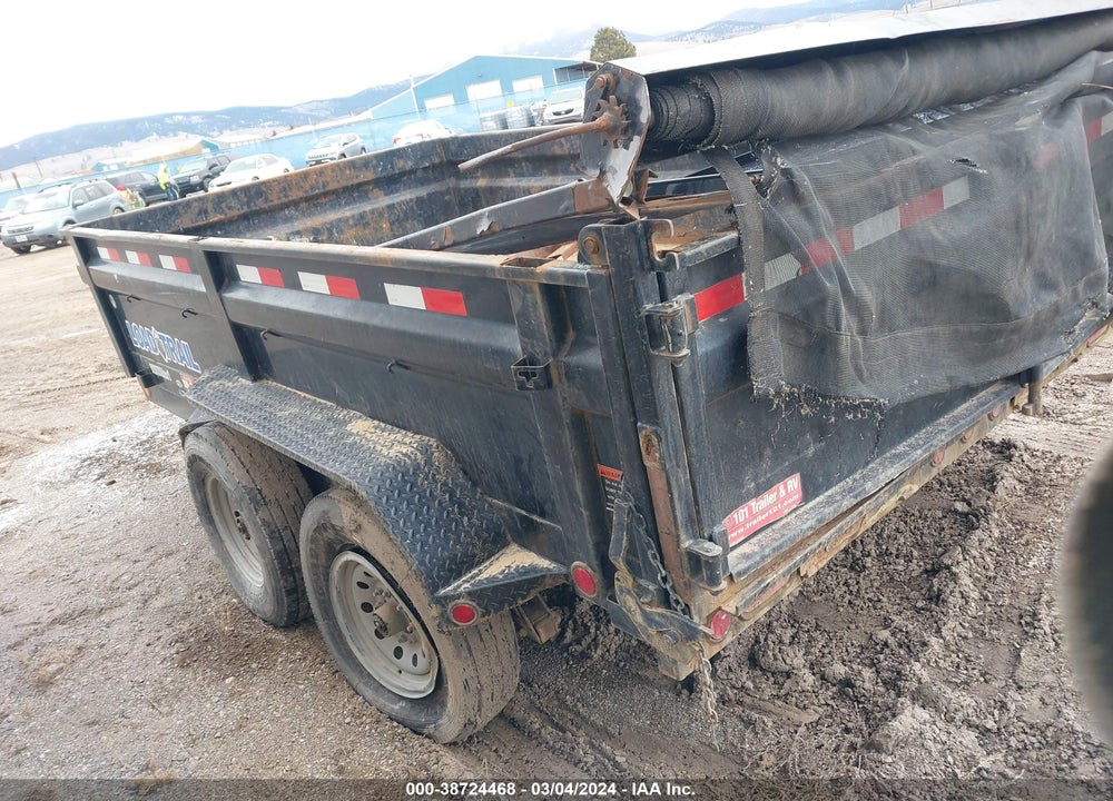 2015 LOAD TRAIL UTLILITY TRAILER VIN: 4ZEDT1225F1084201