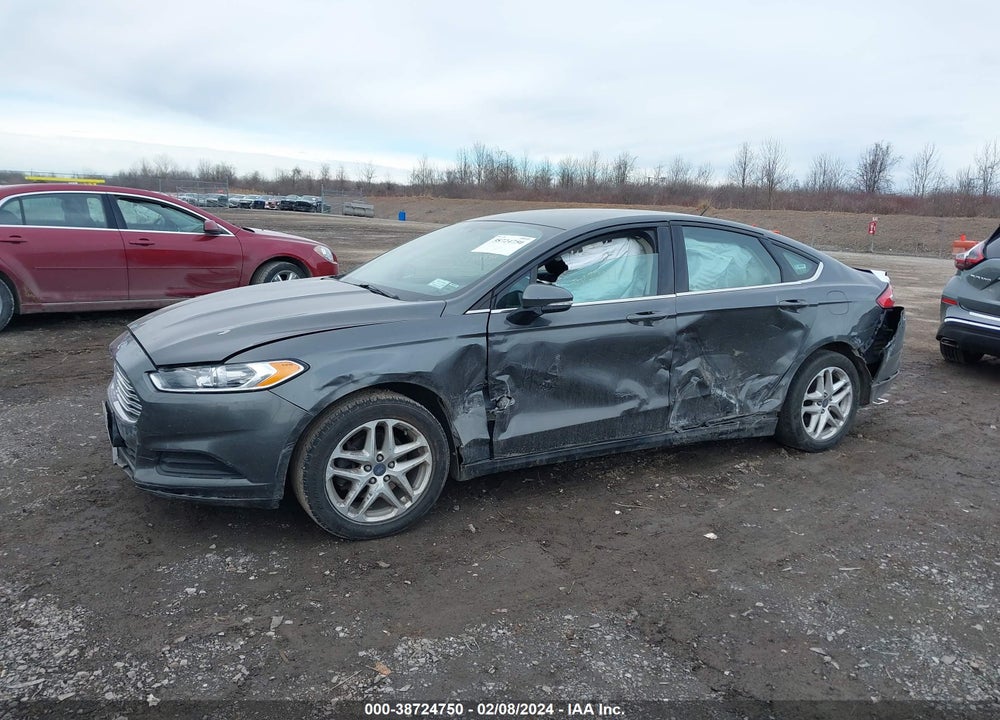 2016 FORD FUSION SE VIN: 3FA6P0H76GR349333