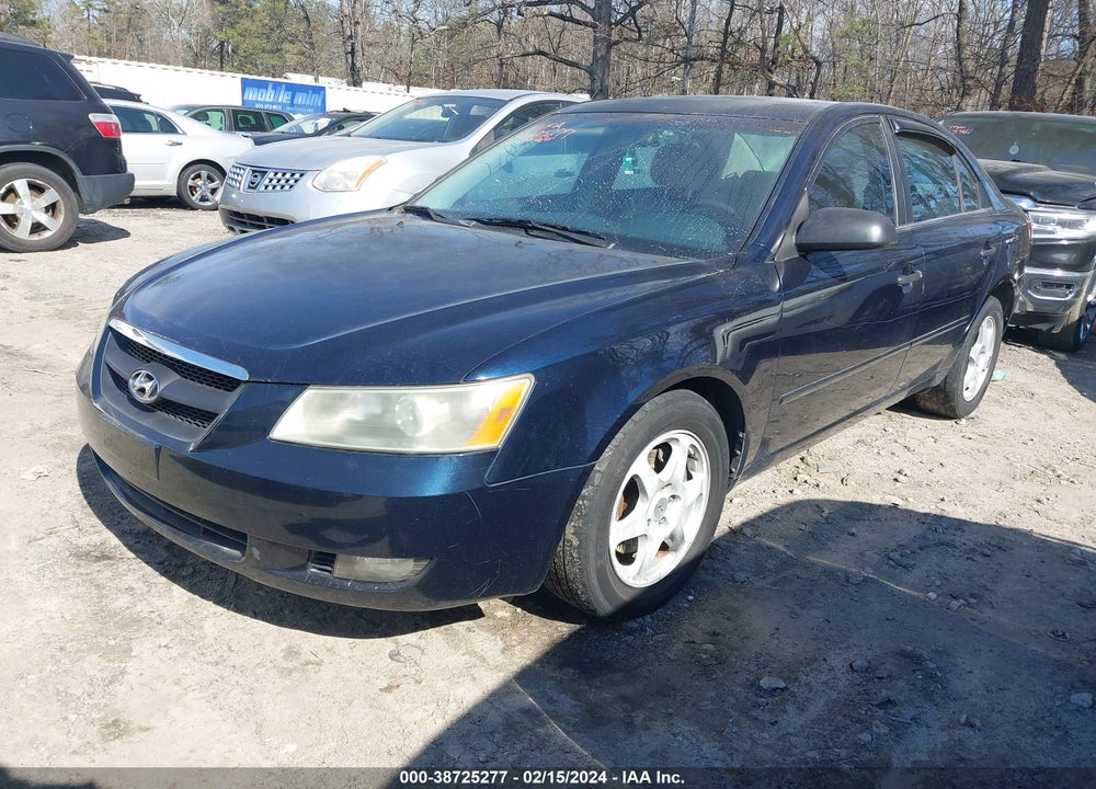 2006 HYUNDAI SONATA GLS V6/LX V6 VIN: 5NPEU46F66H030516