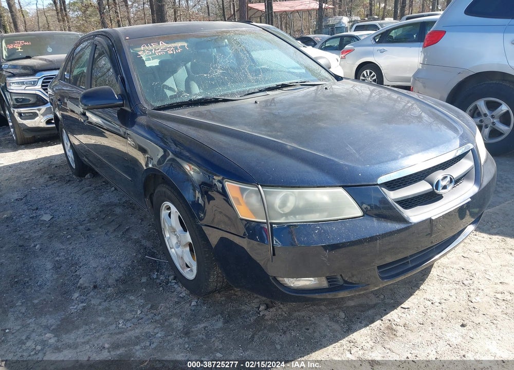 2006 HYUNDAI SONATA GLS V6/LX V6 VIN: 5NPEU46F66H030516