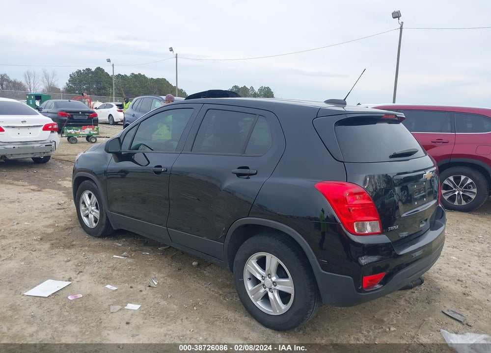 2020 CHEVROLET TRAX FWD LS VIN: 3GNCJKSB2LL283813