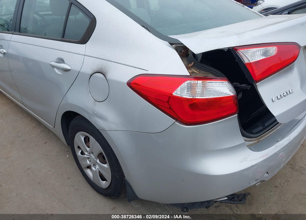 2016 KIA FORTE LX VIN: KNAFK4A69G5539757