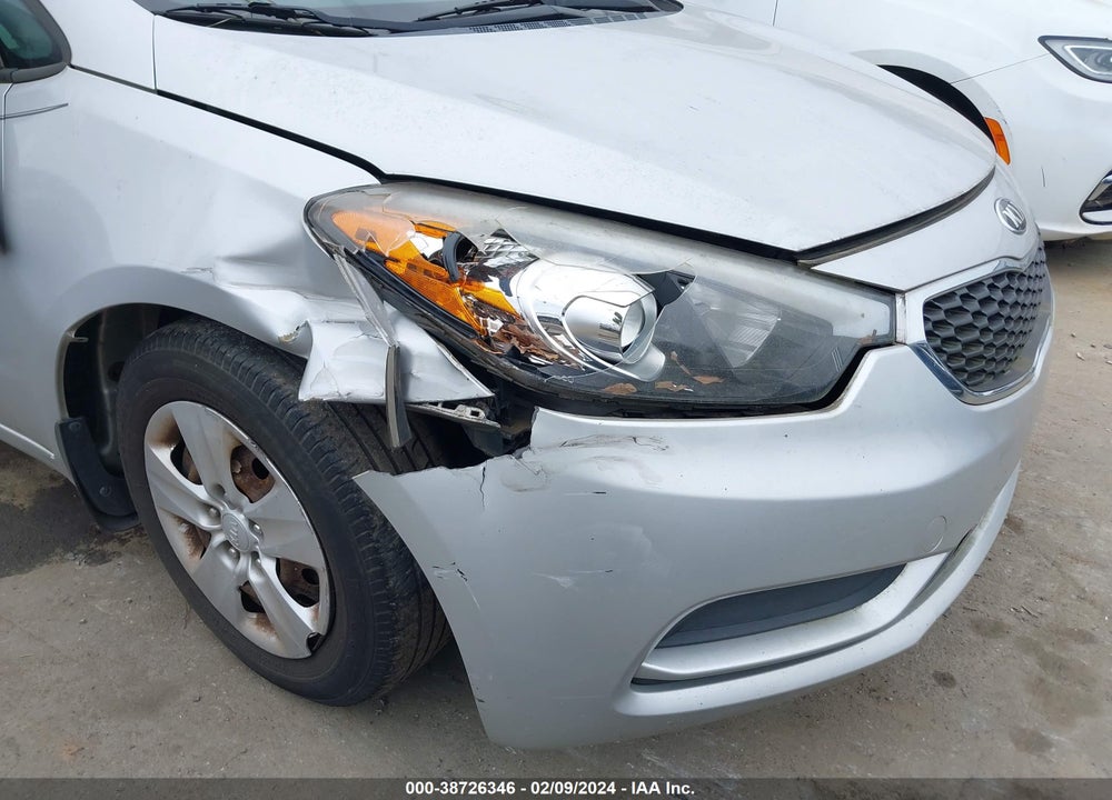 2016 KIA FORTE LX VIN: KNAFK4A69G5539757