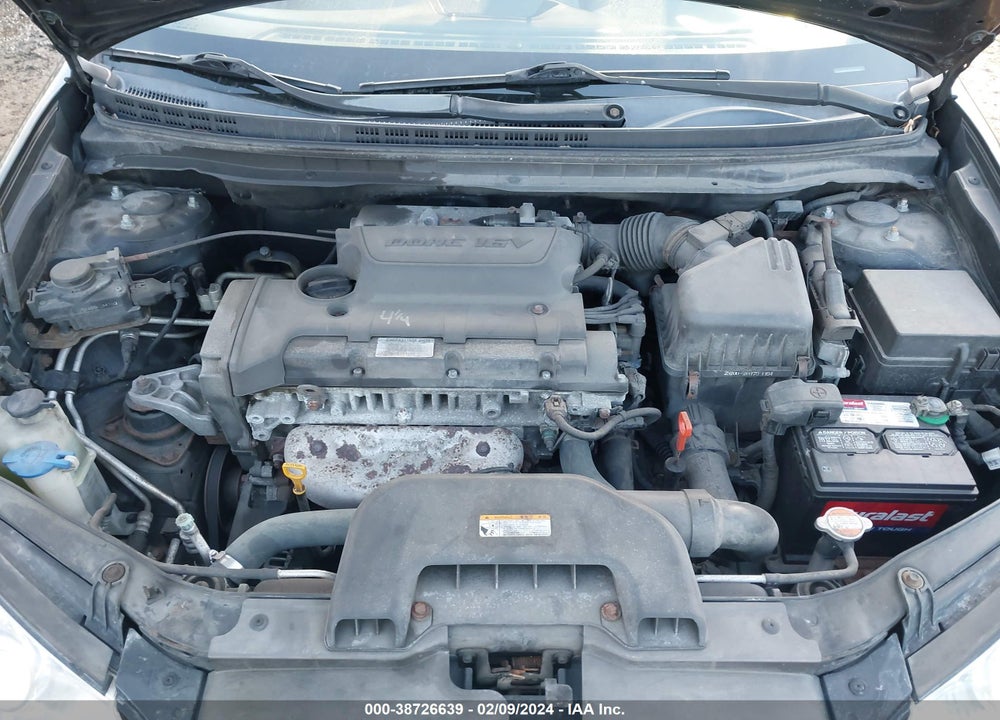 2008 HYUNDAI ELANTRA GLS/SE VIN: KMHDU46D28U574624
