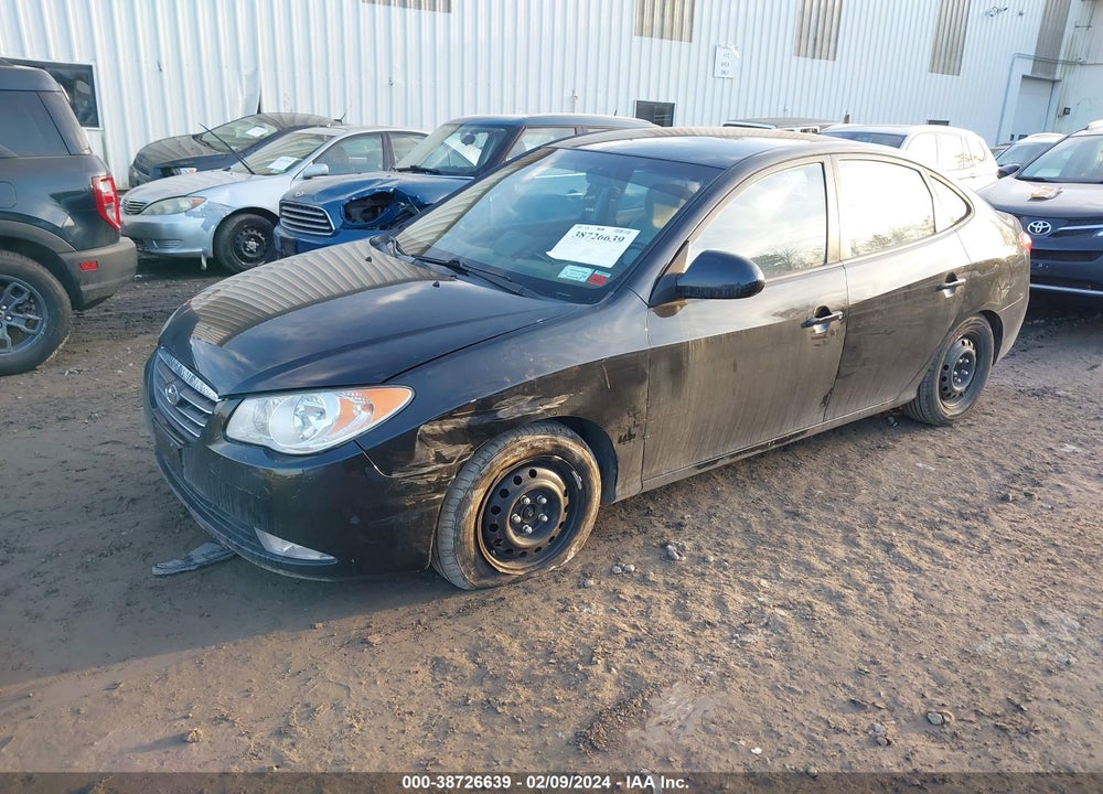 2008 HYUNDAI ELANTRA GLS/SE VIN: KMHDU46D28U574624