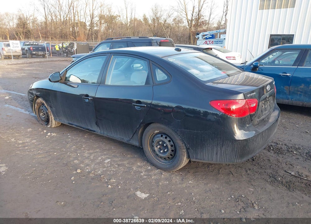 2008 HYUNDAI ELANTRA GLS/SE VIN: KMHDU46D28U574624