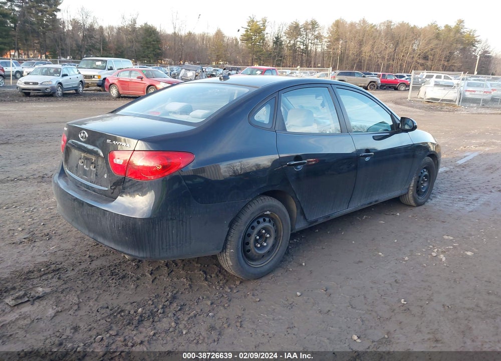 2008 HYUNDAI ELANTRA GLS/SE VIN: KMHDU46D28U574624