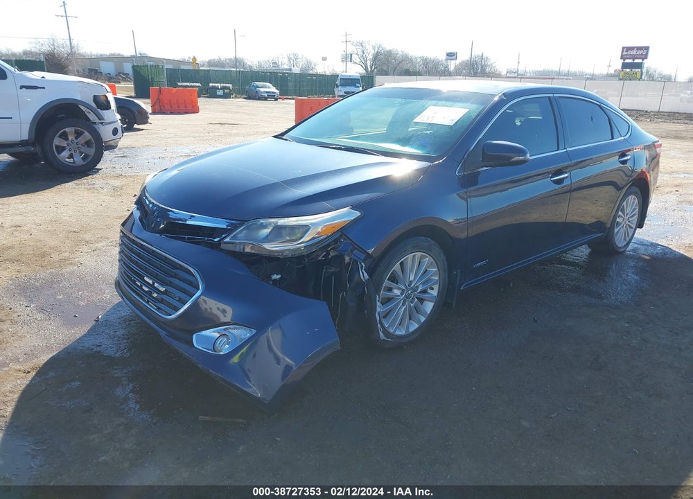 2014 TOYOTA AVALON HYBRID XLE TOURING VIN: 4T1BD1EB9EU027318
