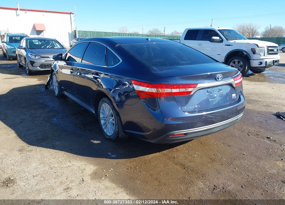 2014 TOYOTA AVALON HYBRID XLE TOURING VIN: 4T1BD1EB9EU027318