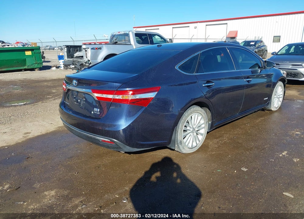 2014 TOYOTA AVALON HYBRID XLE TOURING VIN: 4T1BD1EB9EU027318