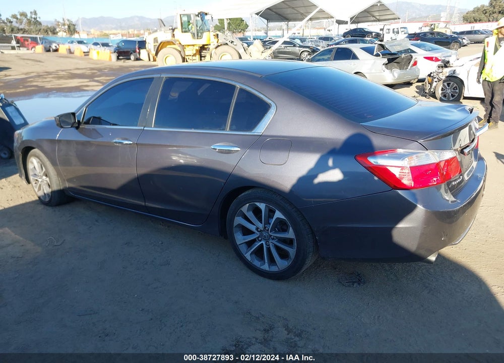 2013 HONDA ACCORD SPORT VIN: 1HGCR2F59DA172787