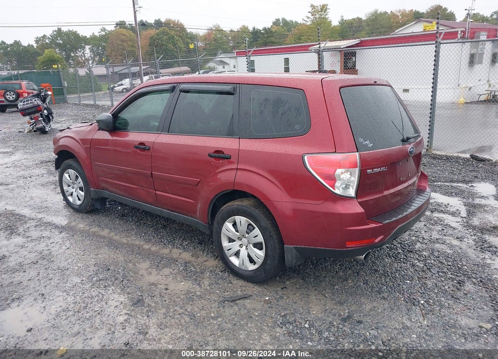 2009 SUBARU FORESTER 2.5X VIN: JF2SH61639H709044