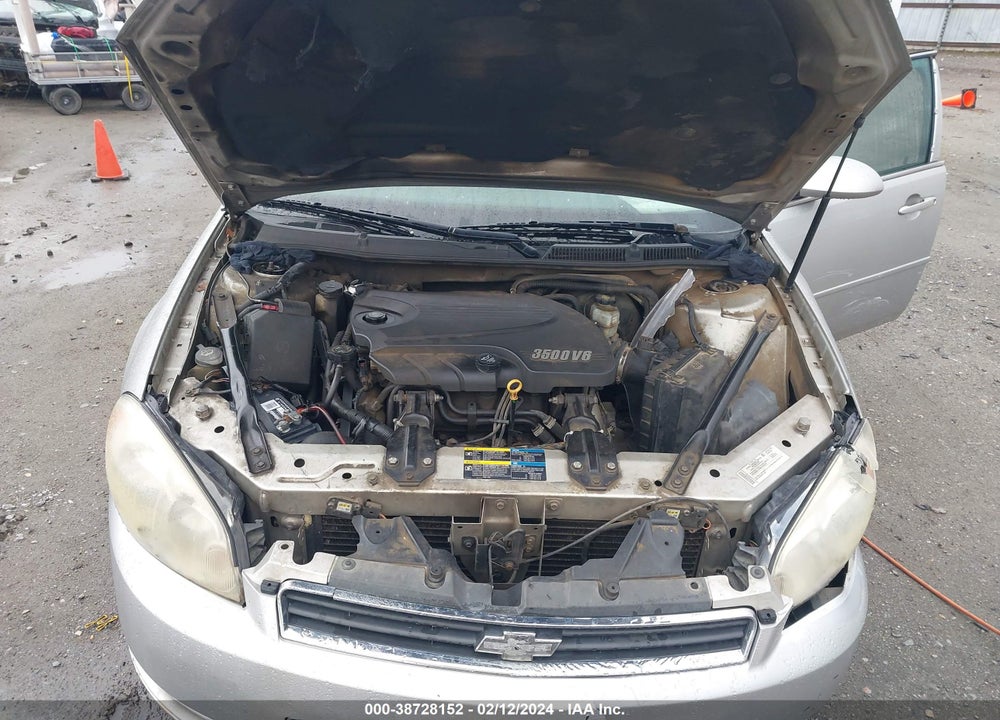 2007 CHEVROLET IMPALA LT VIN: 2G1WT58N879296358