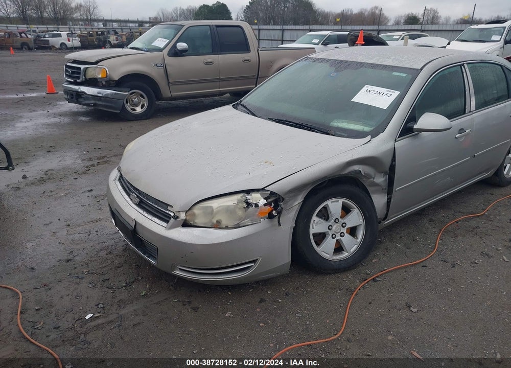 2007 CHEVROLET IMPALA LT VIN: 2G1WT58N879296358