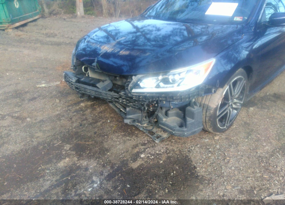 2016 HONDA ACCORD SPORT VIN: 1HGCR2F59GA174317