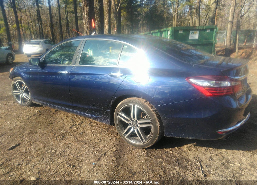 2016 HONDA ACCORD SPORT VIN: 1HGCR2F59GA174317