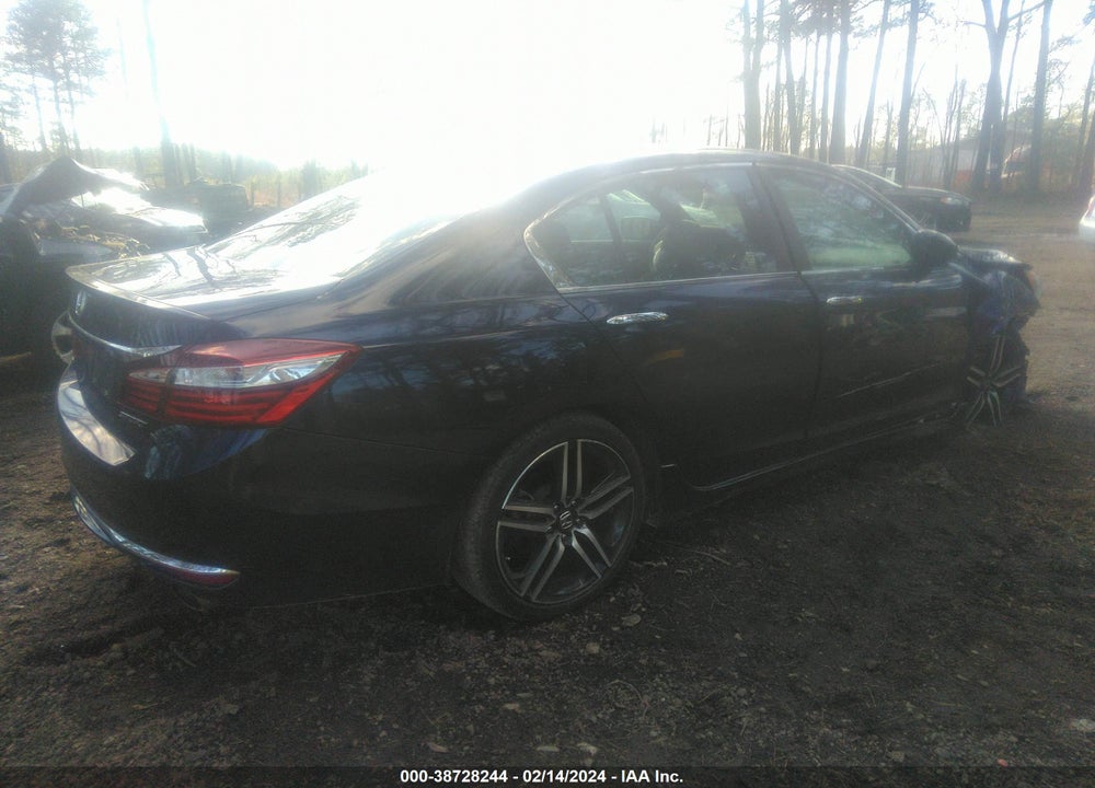 2016 HONDA ACCORD SPORT VIN: 1HGCR2F59GA174317