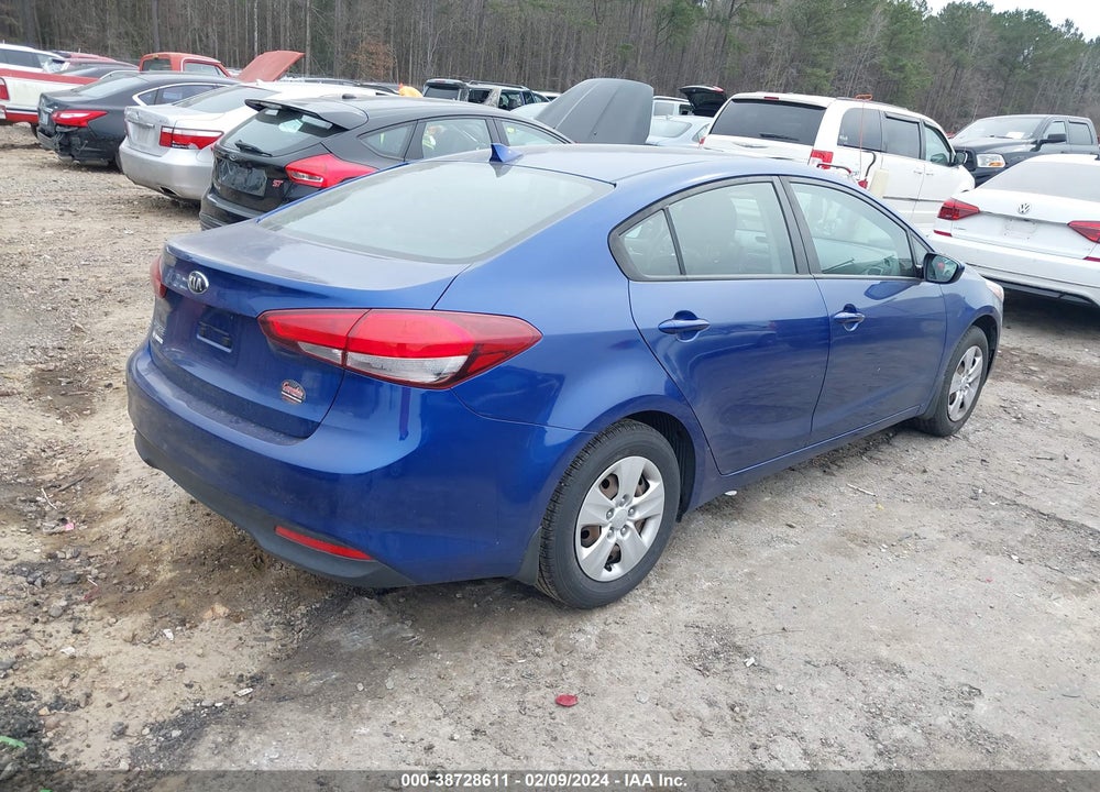 2017 KIA FORTE LX VIN: 3KPFK4A76HE157431