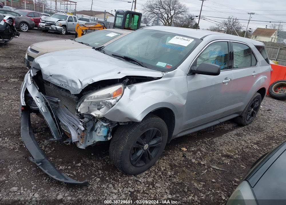 2012 CHEVROLET EQUINOX LS VIN: 2GNALBEKXC6363460