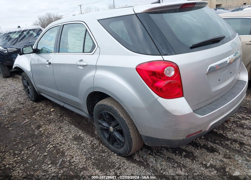 2012 CHEVROLET EQUINOX LS VIN: 2GNALBEKXC6363460