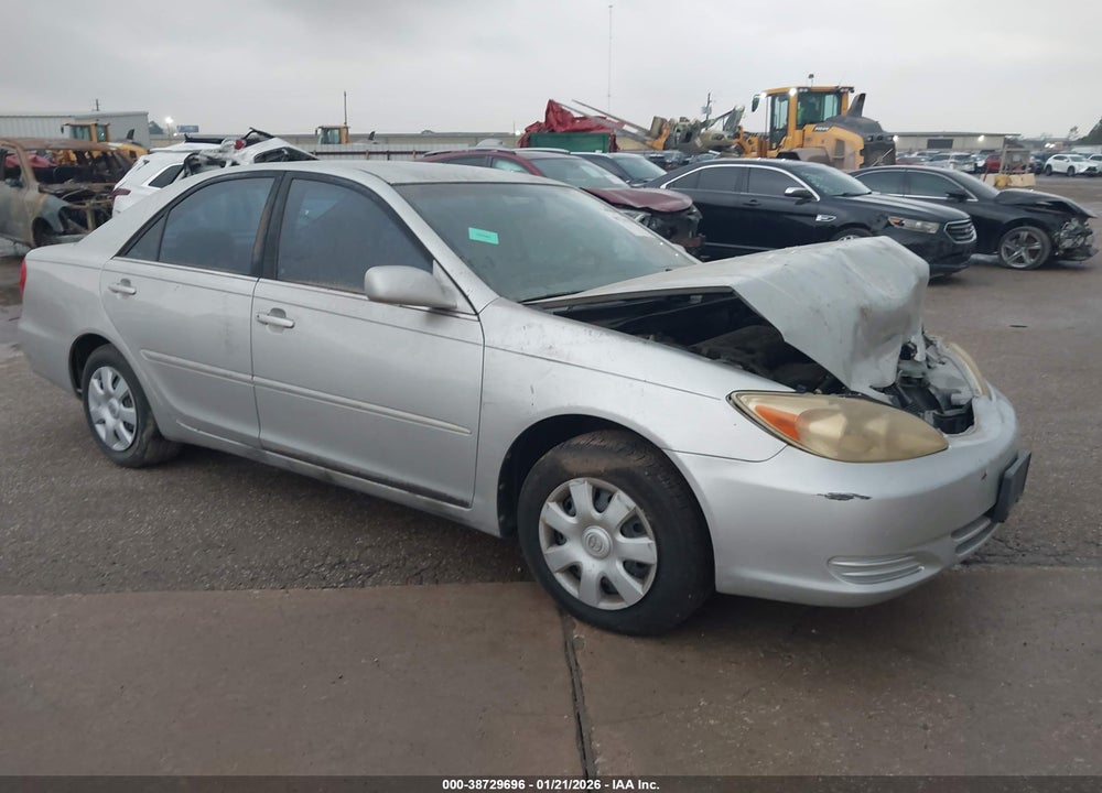 2004 TOYOTA CAMRY LE VIN: 4T1BE32K44U871536