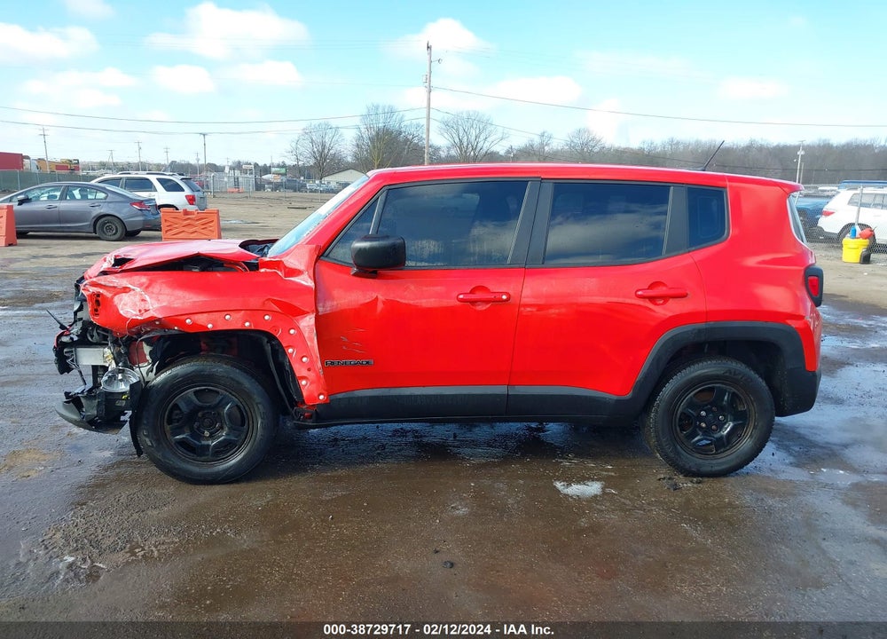 2017 JEEP RENEGADE SPORT 4X4 VIN: ZACCJBAB6HPG12103