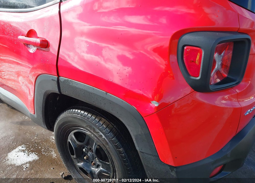 2017 JEEP RENEGADE SPORT 4X4 VIN: ZACCJBAB6HPG12103