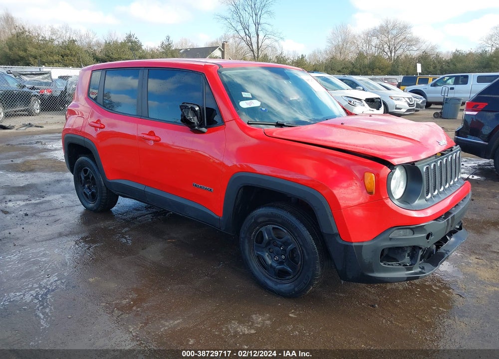 2017 JEEP RENEGADE SPORT 4X4 VIN: ZACCJBAB6HPG12103