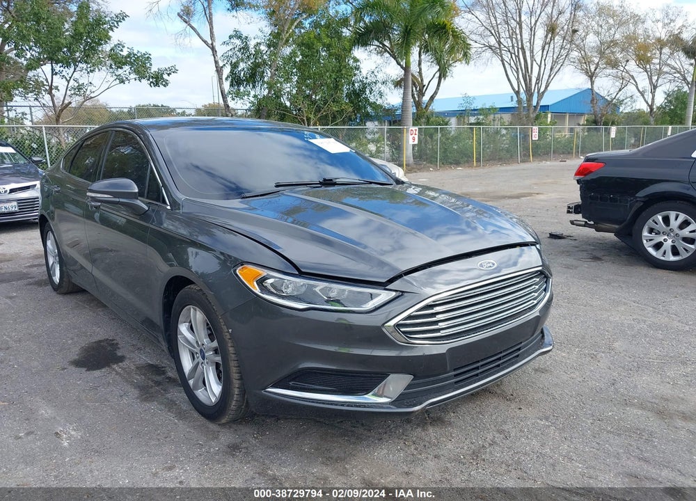 2018 FORD FUSION SE VIN: 3FA6P0HD3JR194835