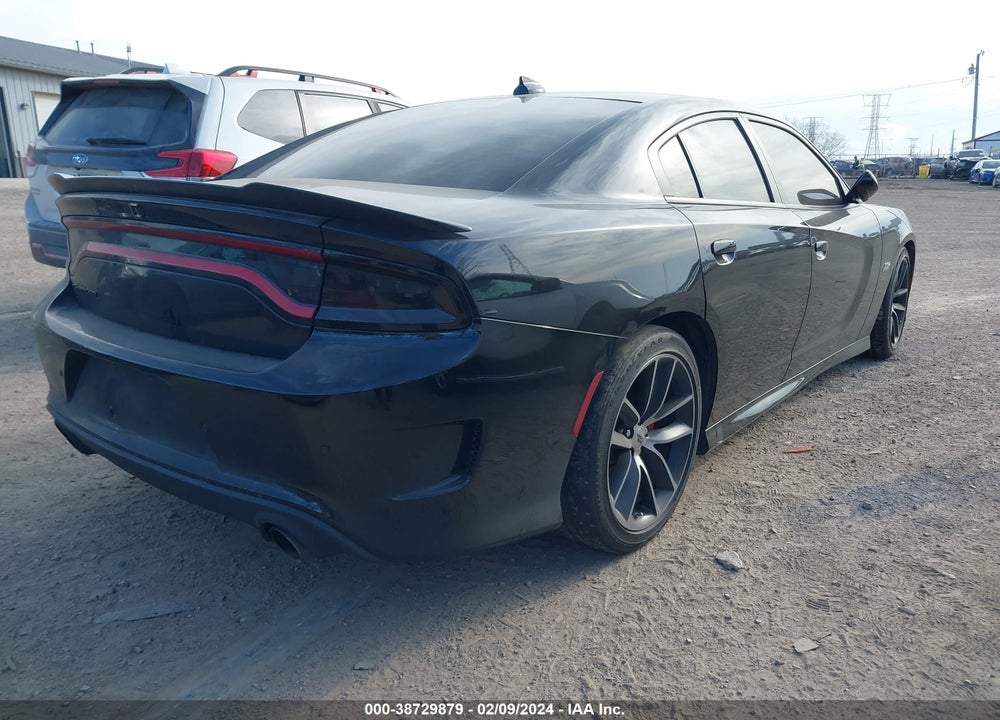 2017 DODGE CHARGER R/T SCAT PACK RWD VIN: 2C3CDXGJ8HH643605