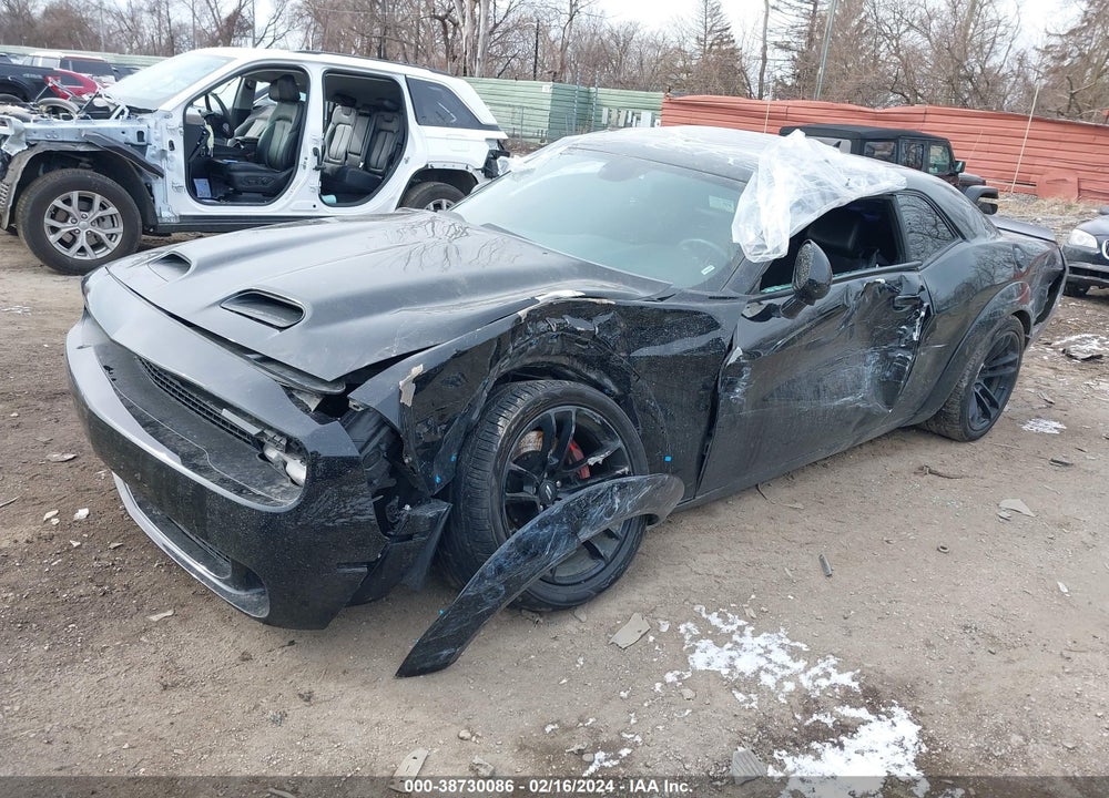 2021 DODGE CHALLENGER R/T SCAT PACK WIDEBODY VIN: 2C3CDZFJ2MH578838