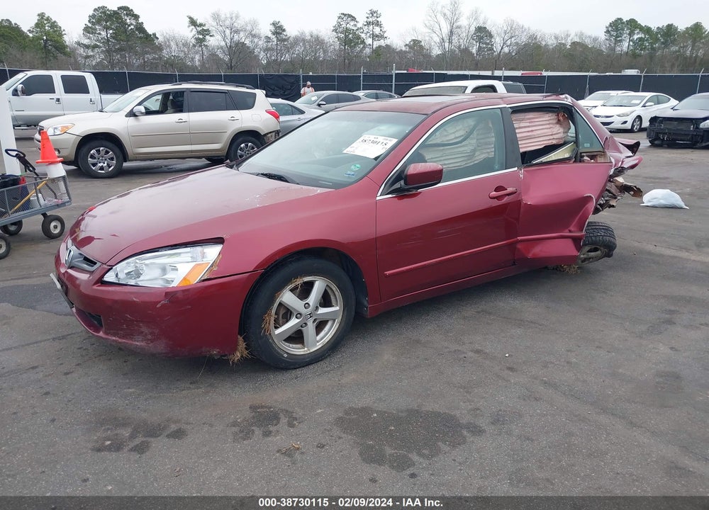 2005 HONDA ACCORD 2.4 EX VIN: 1HGCM568X5A002658