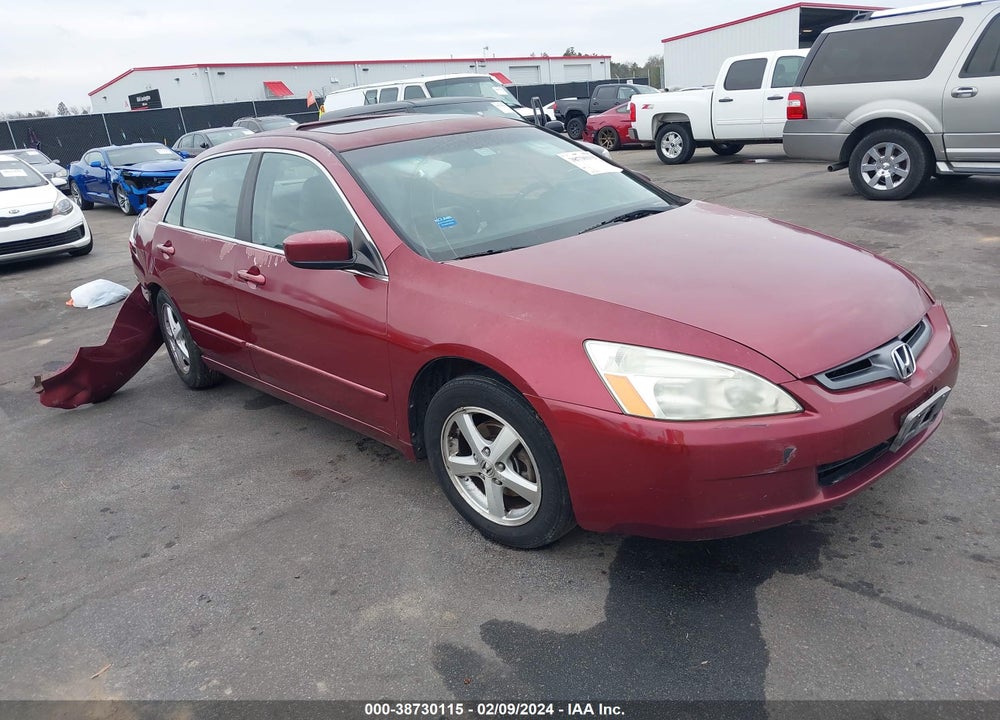 2005 HONDA ACCORD 2.4 EX VIN: 1HGCM568X5A002658