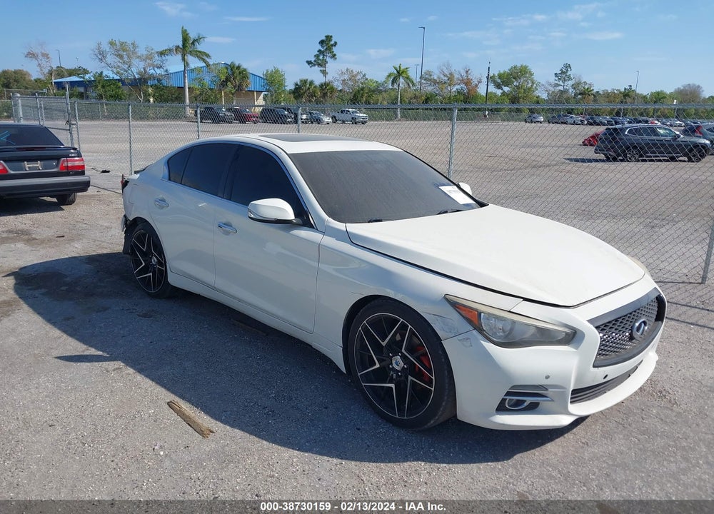 2015 INFINITI Q50 PREMIUM VIN: JN1BV7AP8FM352858