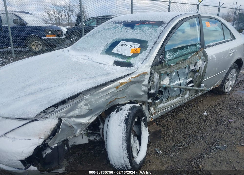 2008 HYUNDAI SONATA GLS VIN: 5NPET46C48H402706