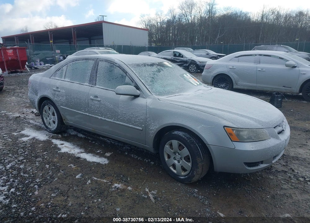 2008 HYUNDAI SONATA GLS VIN: 5NPET46C48H402706