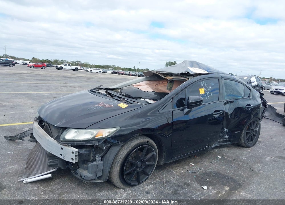 2015 HONDA CIVIC LX VIN: 19XFB2E50FE060459