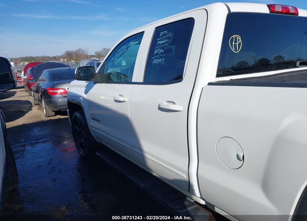 2017 GMC SIERRA 1500 VIN: 1GTV2LEC9HZ114672