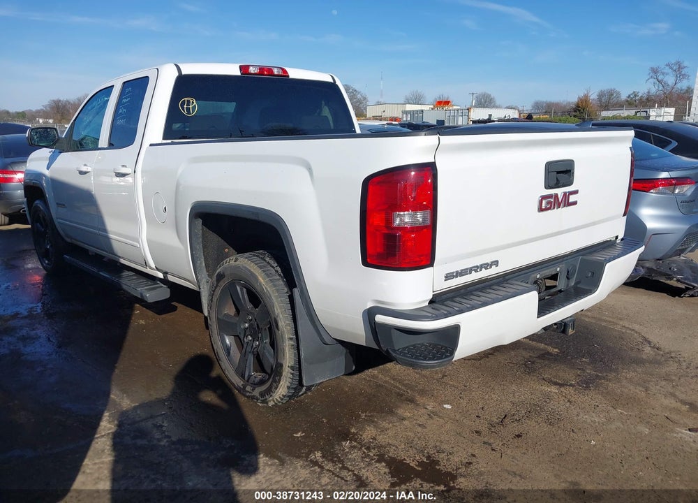 2017 GMC SIERRA 1500 VIN: 1GTV2LEC9HZ114672