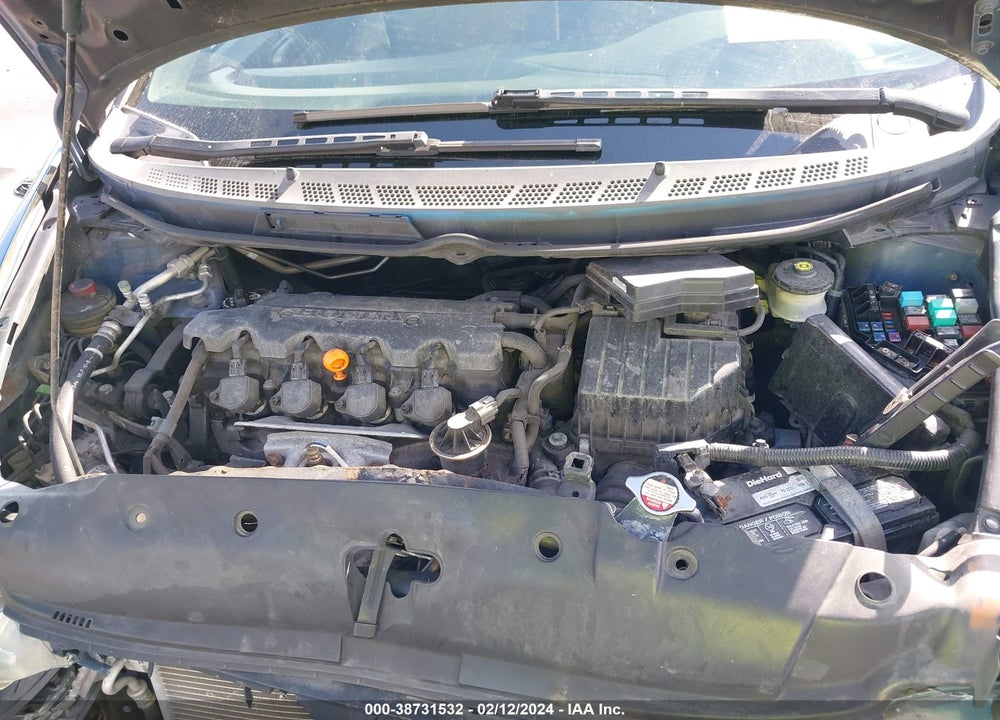 2008 HONDA CIVIC LX VIN: 2HGFG12648H580178