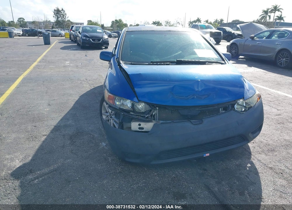 2008 HONDA CIVIC LX VIN: 2HGFG12648H580178