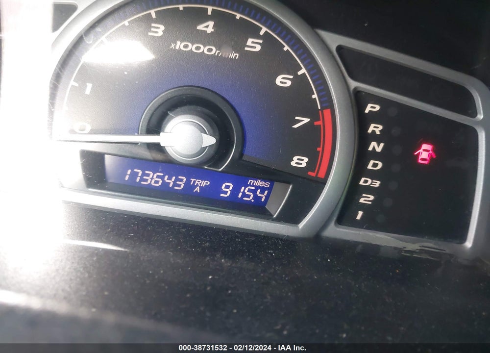 2008 HONDA CIVIC LX VIN: 2HGFG12648H580178