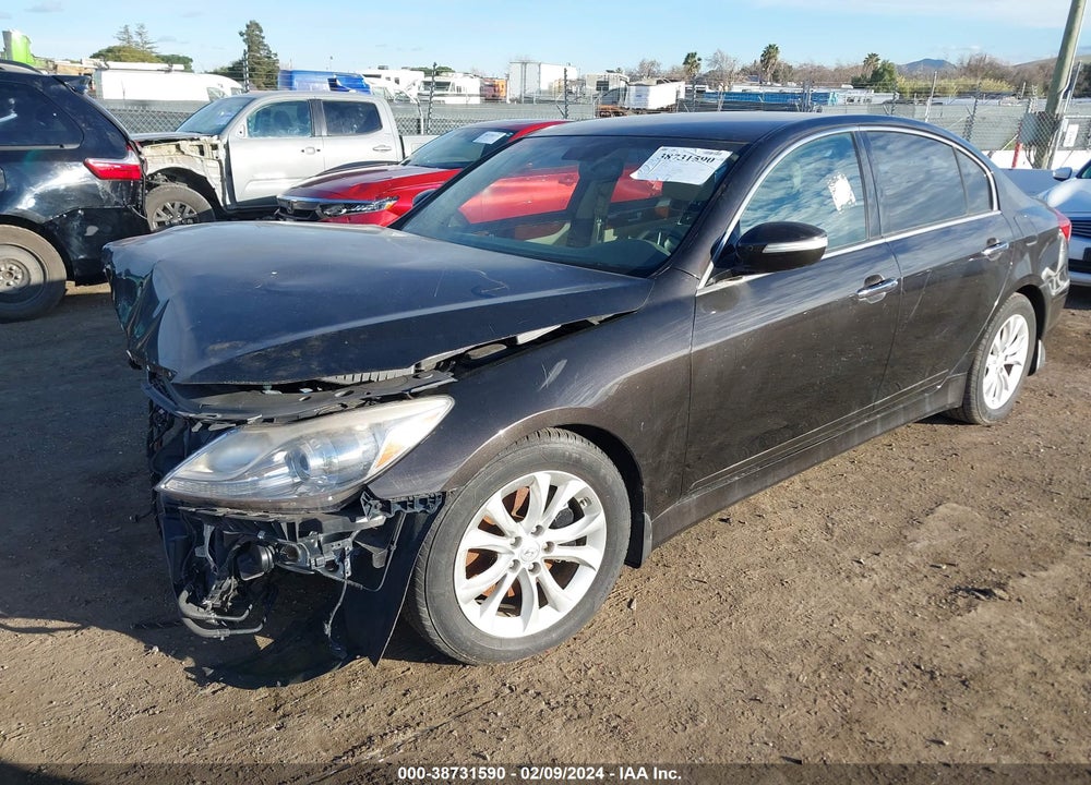 2013 HYUNDAI GENESIS 3.8 VIN: KMHGC4DDXDU247515
