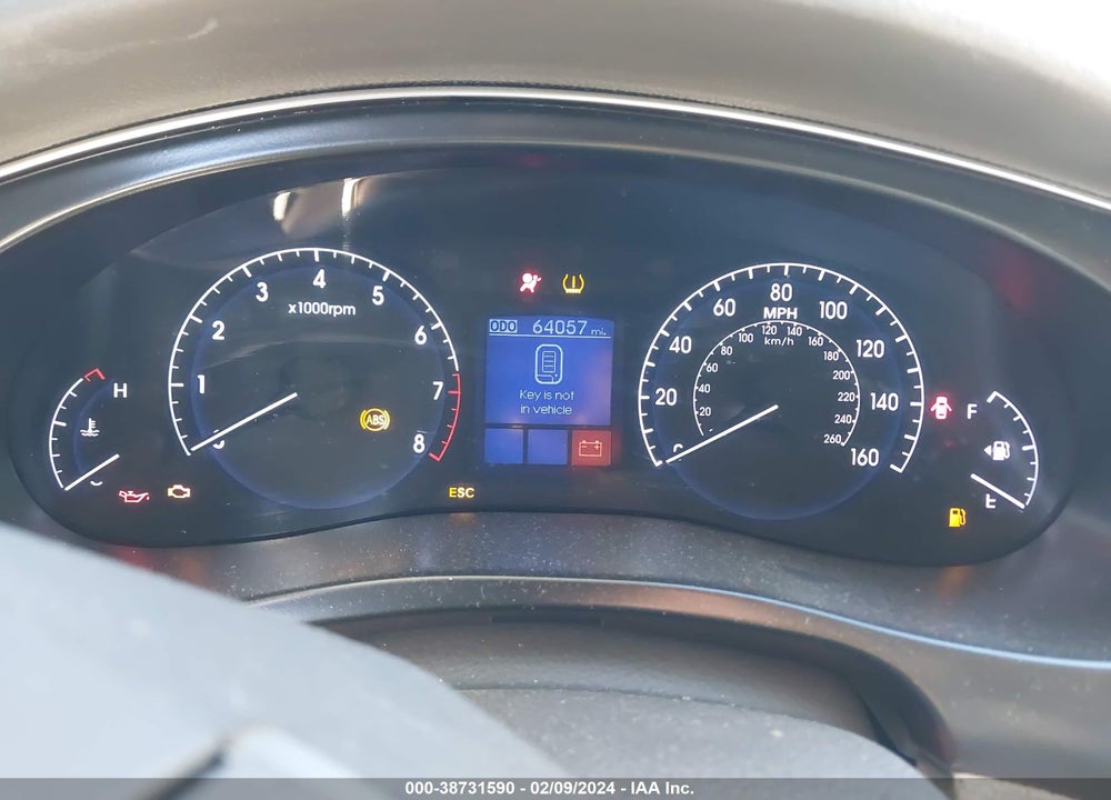 2013 HYUNDAI GENESIS 3.8 VIN: KMHGC4DDXDU247515