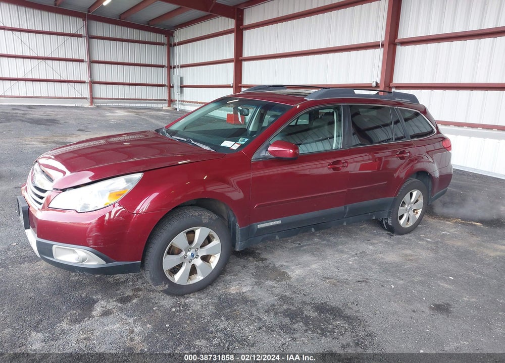 2012 SUBARU OUTBACK 2.5I LIMITED VIN: 4S4BRBKCXC3292370