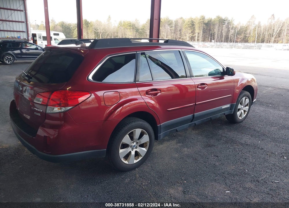 2012 SUBARU OUTBACK 2.5I LIMITED VIN: 4S4BRBKCXC3292370