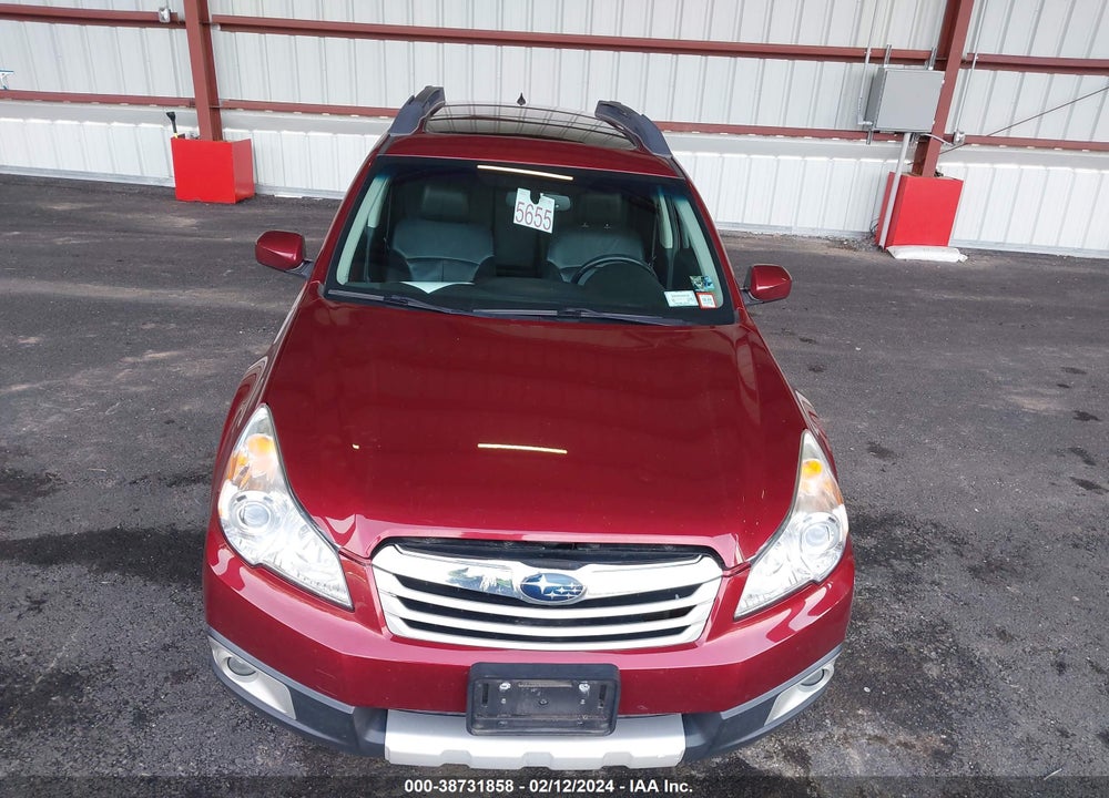 2012 SUBARU OUTBACK 2.5I LIMITED VIN: 4S4BRBKCXC3292370