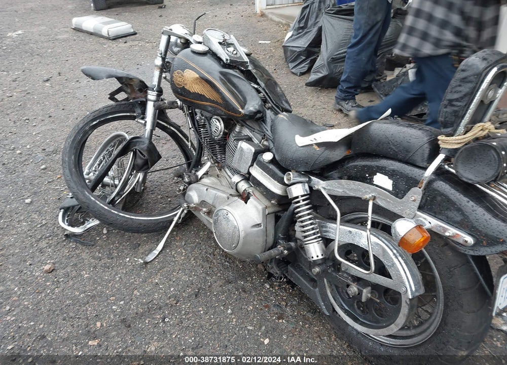 1985 HARLEY-DAVIDSON FXWG VIN: 1HD1BEL12FY014507