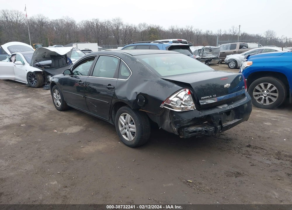 2007 CHEVROLET IMPALA LS VIN: 2G1WB58K179403887